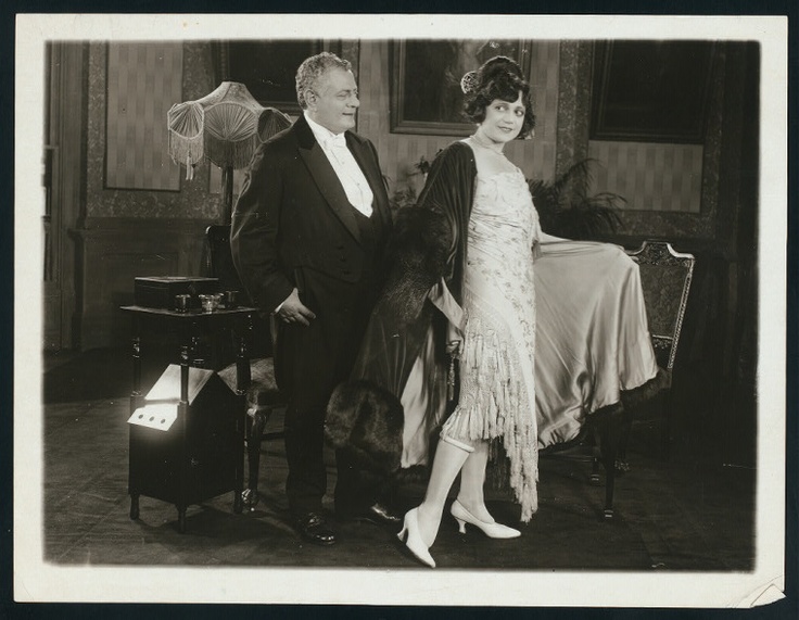 Adolph Philipp and Marie Pagano in The Midnight Girl (1919)