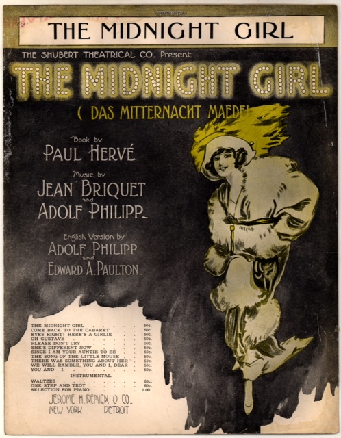 The Midnight Girl sheet music